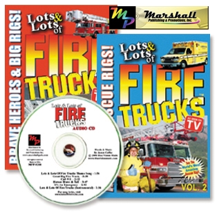 Lots and Lots of Firetrucks DVD Set