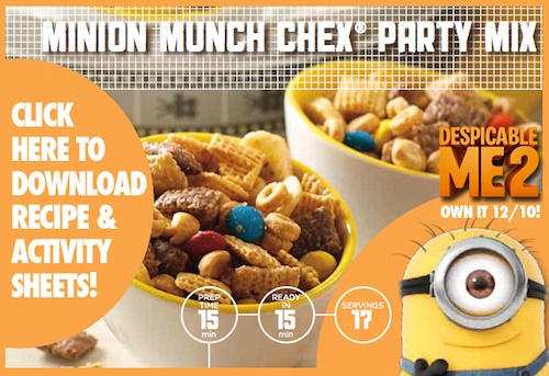 Minion Munch Chex Mix Recipe