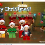 Make a LEGO Minifigure Holiday Card My Minifigure Family