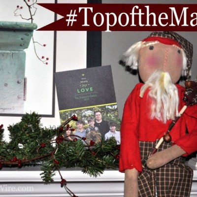 My Cardstore #TopoftheMantel Christmas Card #mc #sponsored