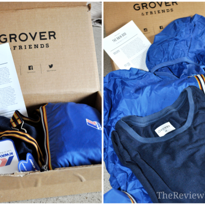 Grover & Friends: A Monthly Subscription Box For Men #groverandfriends