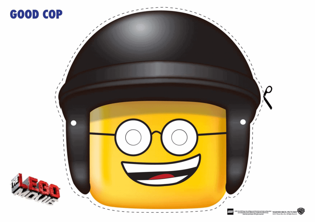 The LEGO Movie_Good Cop Mask