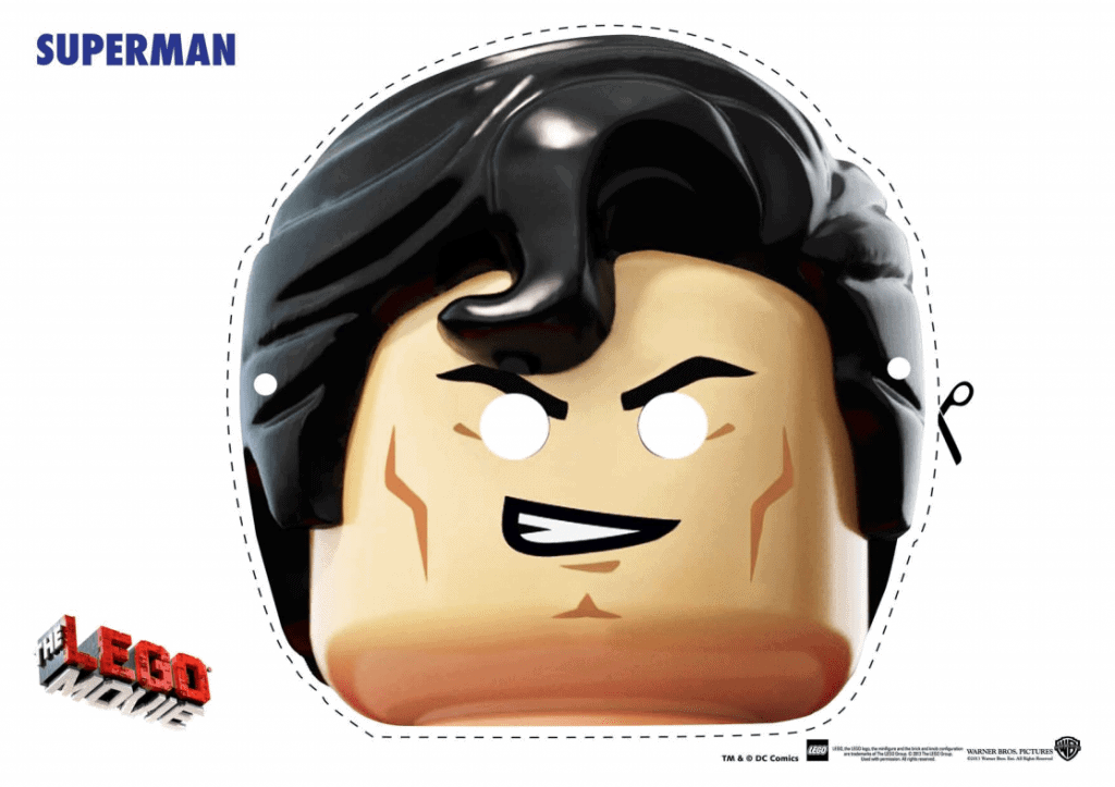 The LEGO Movie_Superman Mask