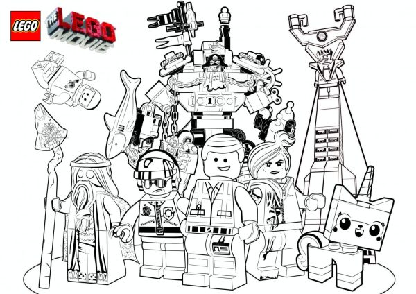 Free: The LEGO Movie Coloring Pages, LEGO Face Masks and LEGO Movie Valentine's Day Printables