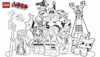 Free: The LEGO Movie Coloring Pages, LEGO Face Masks and LEGO Movie Valentine’s Day Printables