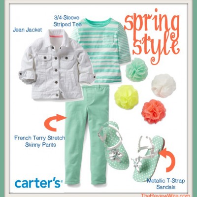 Spring It Forward with Fashion from Carter’s #CartersSpringStyle