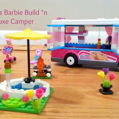 Mega Bloks Barbie Build ‘n Play Luxe Camper #BarbieCamper