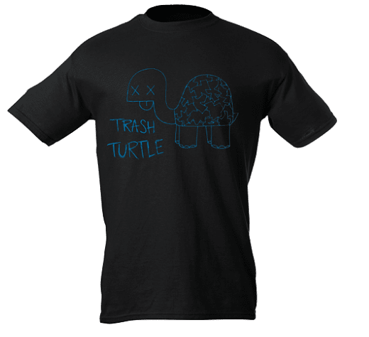 Trash Turtle T-Shirt copy