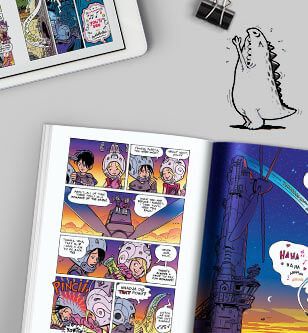 Comic Books Made Easy at Blurb with their Comic Book Maker