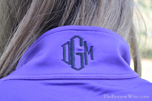 The Pink Monogram Pullover