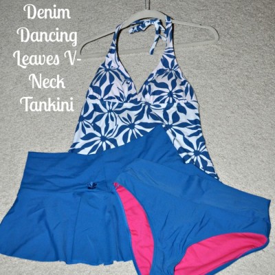 Hapari Swimwear Review: Dancing Leaves V-Neck Tankini