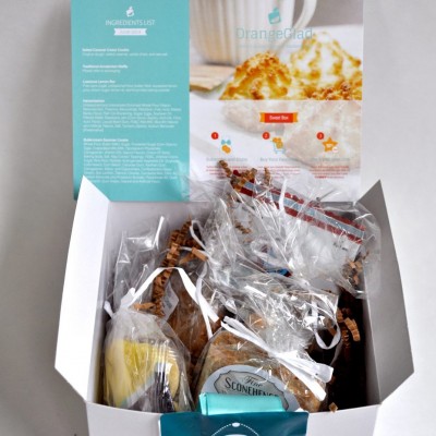 Orange Glad Gourmet Dessert Monthly Subscription Sweet Box June Review