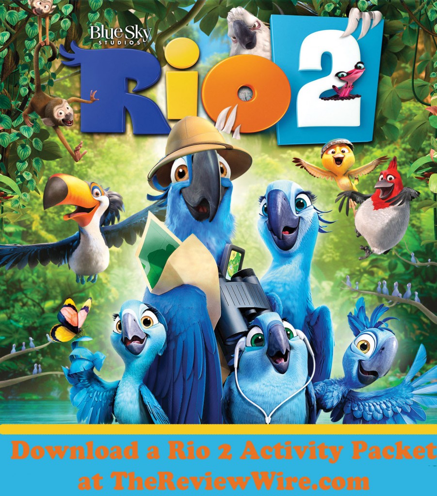 Rio 2 Movie Printable Activites