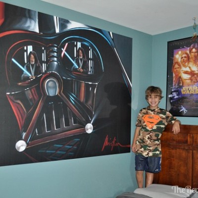 Fathead Wall Murals: REAL.BIG. Vader Helmet