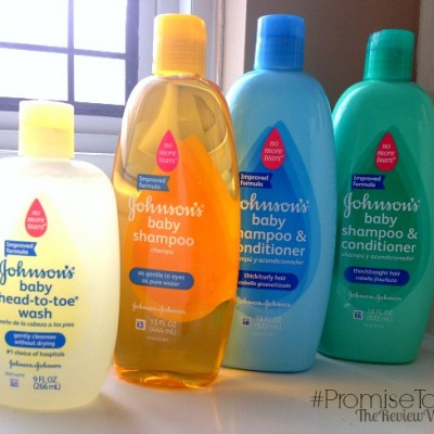 Seven Reformulated JOHNSON’S Baby Products #PromiseToBaby