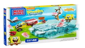 Mega Bloks SpongeBob Invisible Boatmobile Rescue Review