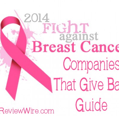 Breast Cancer Awareness: Companies That Give Back 2014