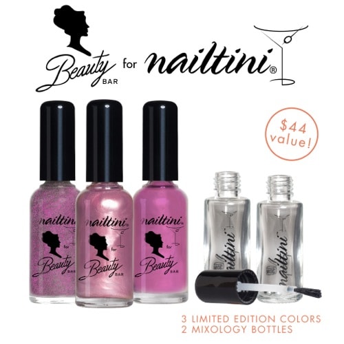 Nailtini for Beauty Bar Lacquer Cabinet Collection