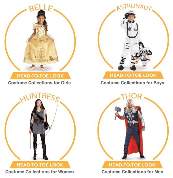 Head-to-Toe Costume Collections