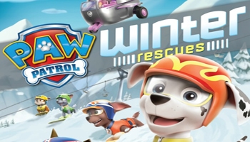 Paw Patrol Winter Rescues DVD Plus a Paw Patrol Coloring Page