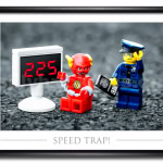 Kids Lego Superhero Poster - DC Comics - The Flash