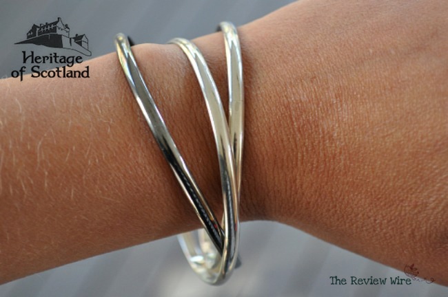 Silver Bangle Heritage of Scotland Traditional Scottish Products