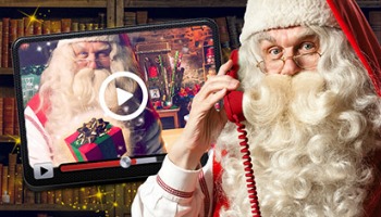 Send a Personalized Video from Santa with Portable North Pole