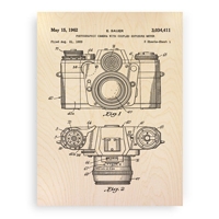 camera-patent-wood-print