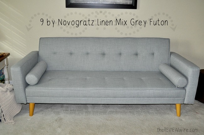 9 by Novogratz Linen Futon