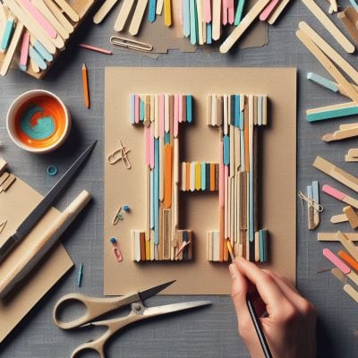 Unlock Your Creativity with DIY Paint Stick Letters and Crafts