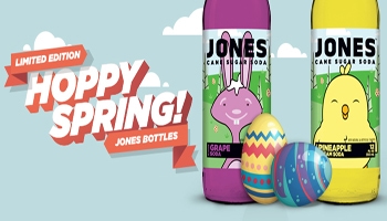 Jones Soda Limited Edition Spring Flavors