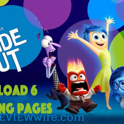 Inside Out (2015) Review Plus Inside Out Coloring Pages