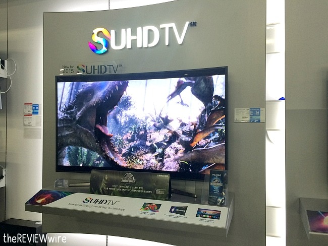 Samsung SUHD TV Jurassic Park