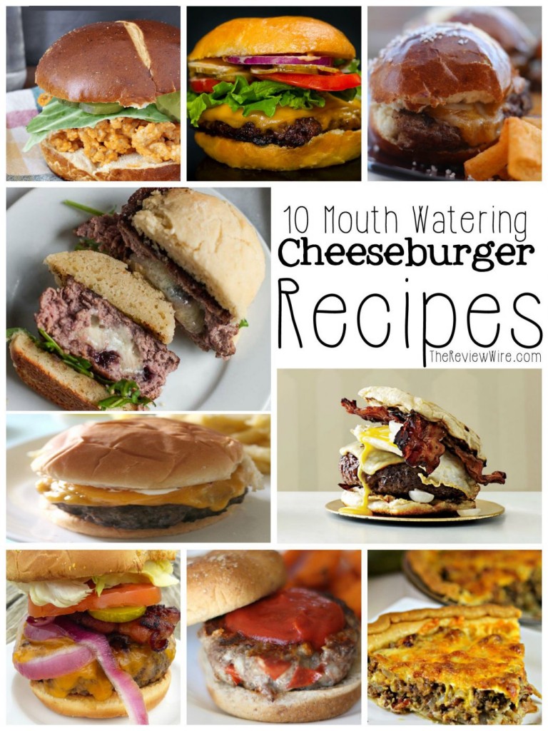 10 Cheeseburger Recipes