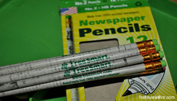 TreeSmart Recycled Pencils and Supplies