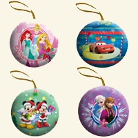 Disney Ornament Tin Gift Pack with Candy