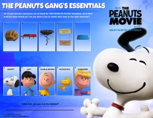 Peanuts Movie Printable Activities 