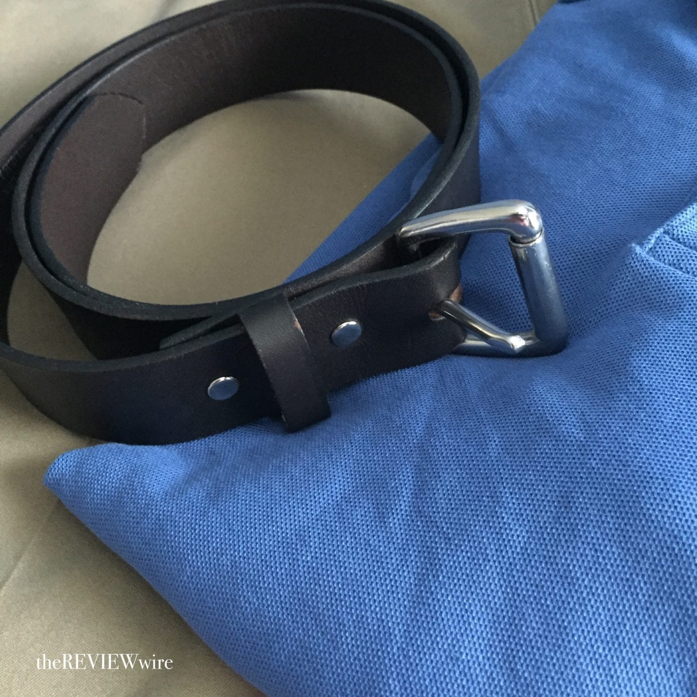 Filson Leather Belt