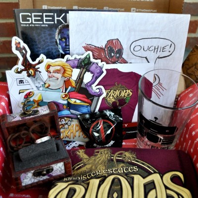 Geek Fuel May 2016 Subscription Box + Discount Offer