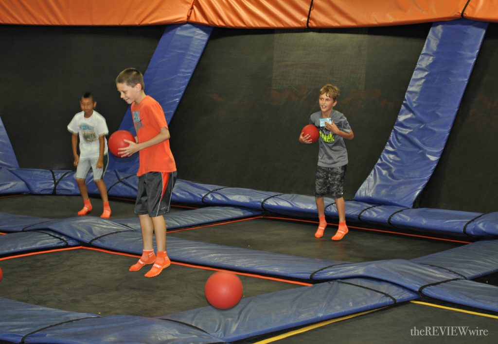 sky zone birthday party