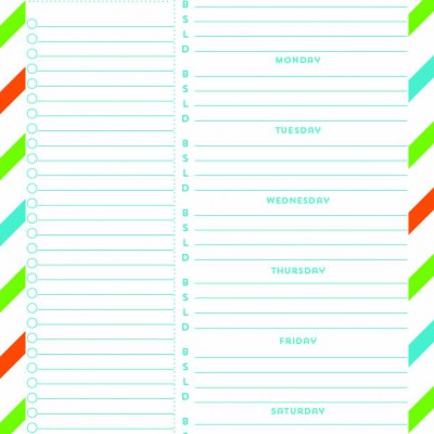 Back To School Guest Series: Weekly Meal Plan Printables