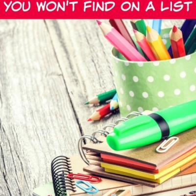 Back To School Guest Series: 7 Back To School Essentials You Won’t Find On A List