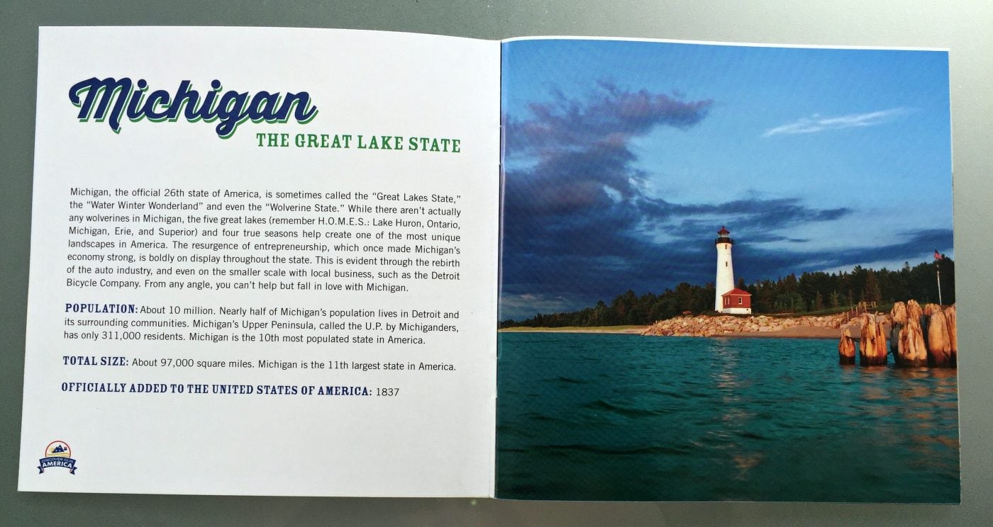 Michigan Booklet Inside Look