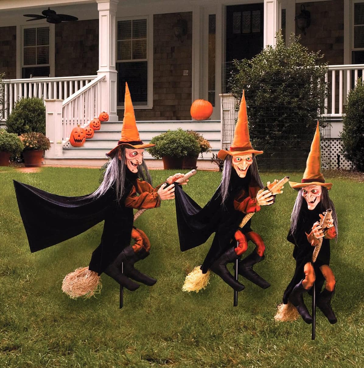 Witchy Group Lawn Ornament