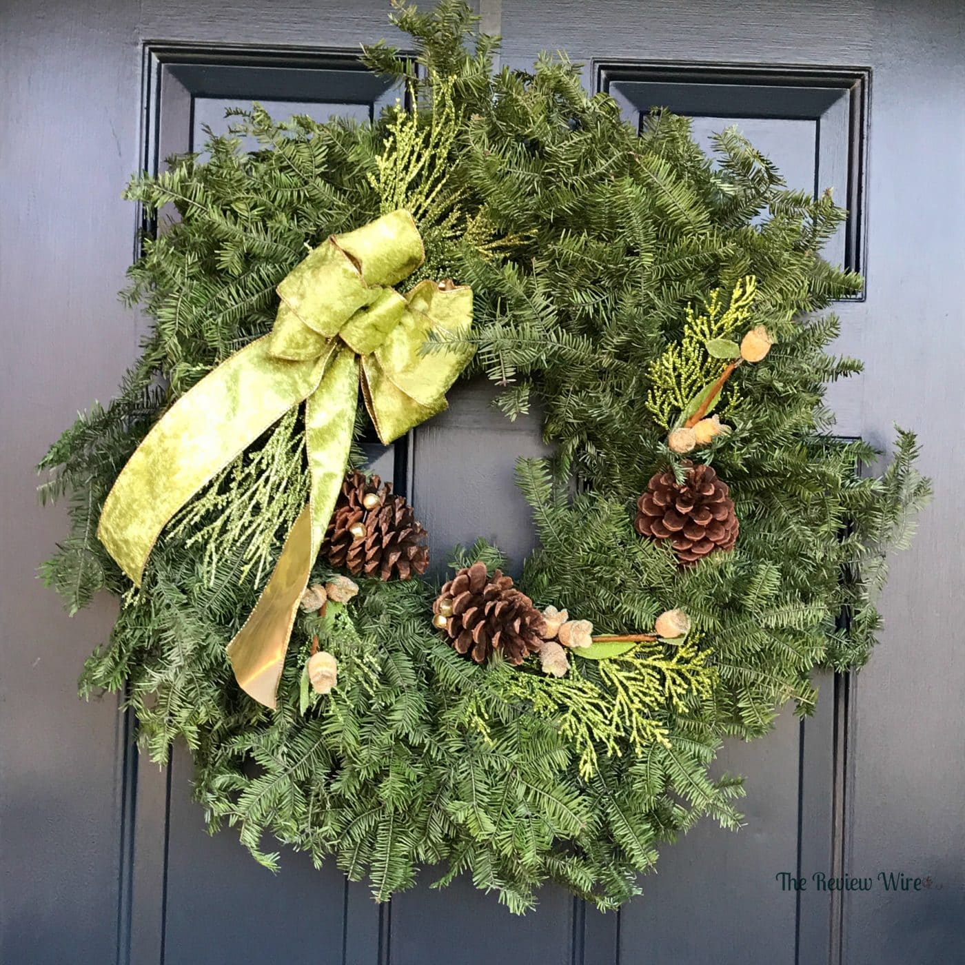 Balsam Fir Wintergreen Wreath