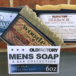 Old Factory Soap Men’s Natural Soap Sampler