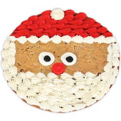 Santa Cookie Cake