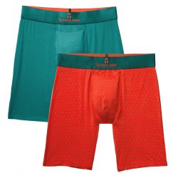 Tommy John Red & Green Boxer Set