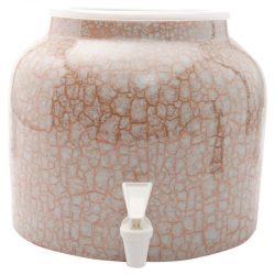 Bluewave Marble Design Water Dispenser Crock