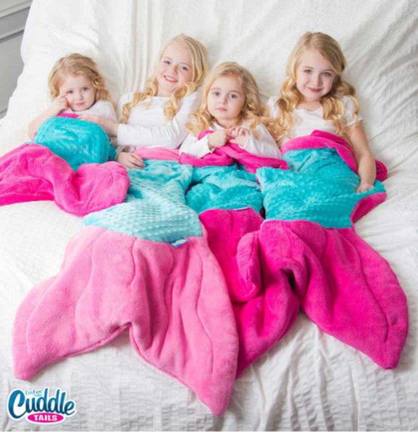 FinFun Mermaid Blanket for Adults & Kids 1 FinFun Mermaid Blanket for Adults & Kids